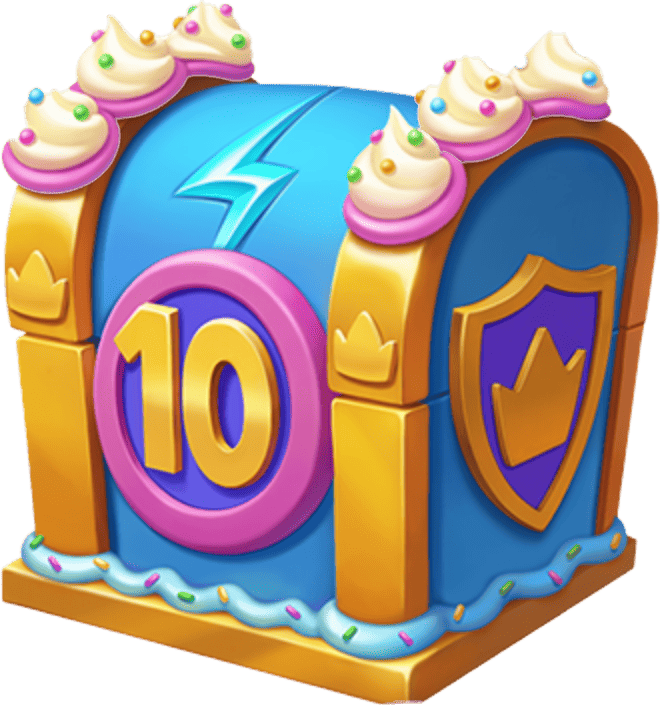 Coin Master 10 Jahre Party Jubiläums Truhe